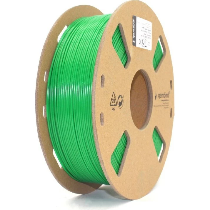 Gembird PETG Filament 1,75 mm Grøn 1 kg