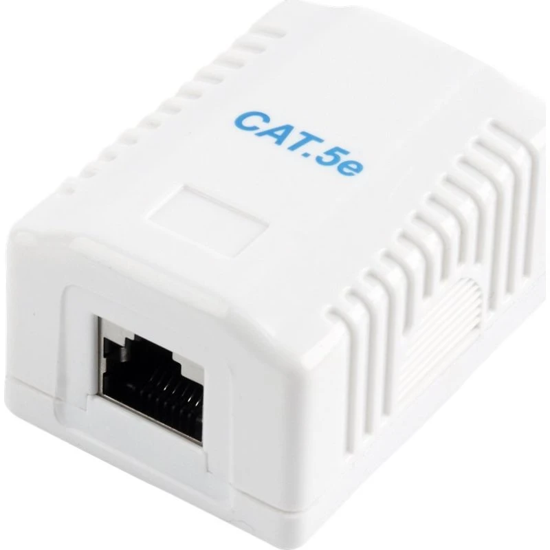 Cablexpert NCAC-1F5E-01 Hvid Overflademonteringsboks