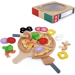 Legemad Pizza, 29 dele - legetøj til rolleleg (fra 3 år)