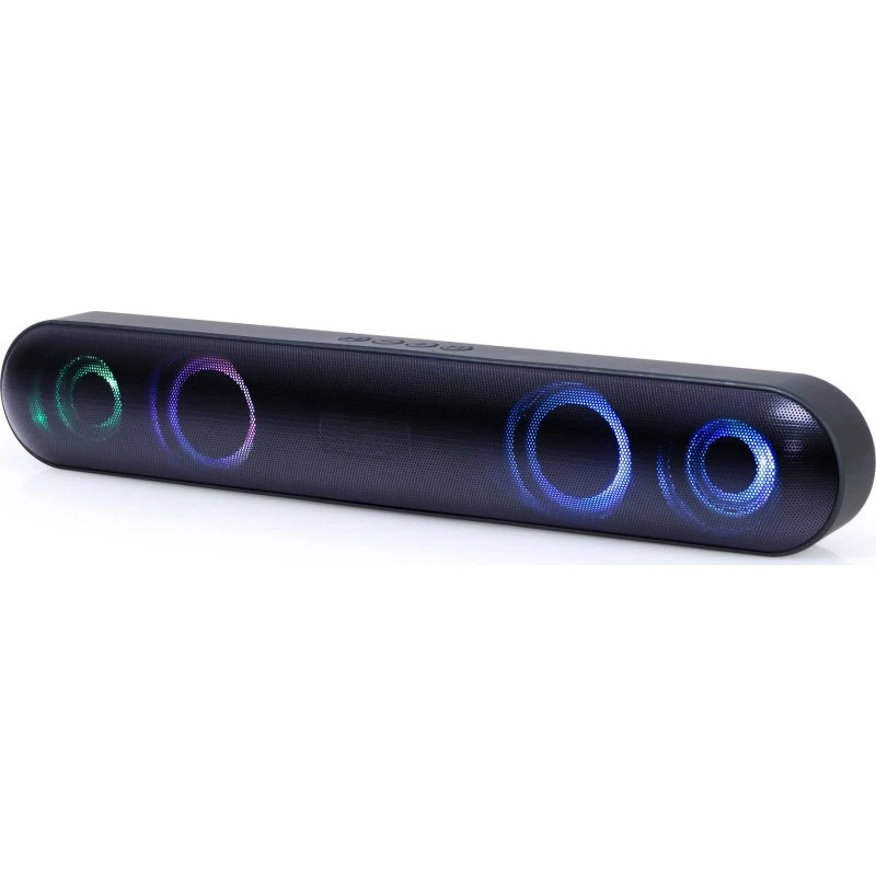 Gembird SPKBT-BAR400L Soundbar, Sort, Bluetooth, 10W