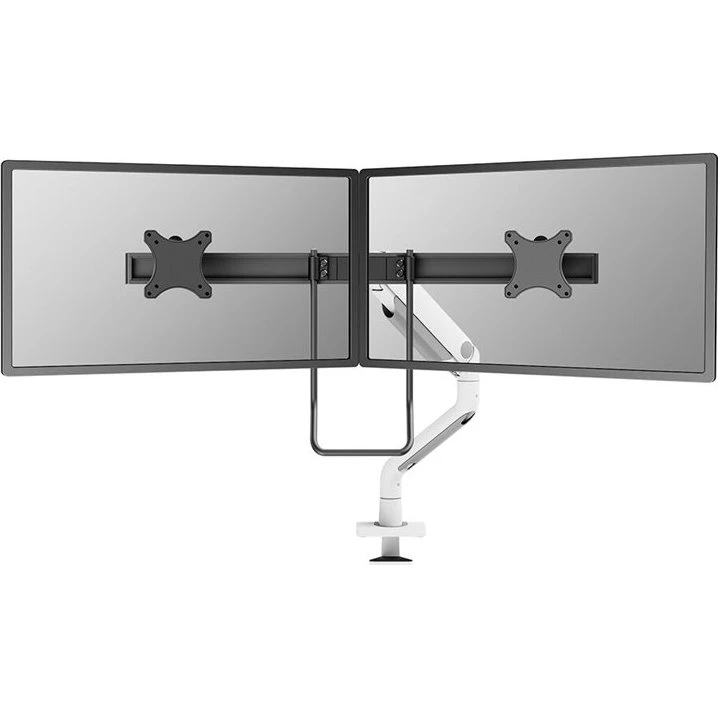 Neomounts DS75S-950WH2 - Skrivebordsmonteringsarm, hvid, 2 skærme