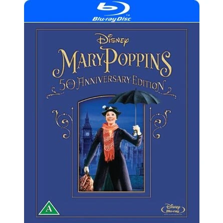 Disney Mary Poppins - 50-års Jubilæumsudgave - Blu-ray