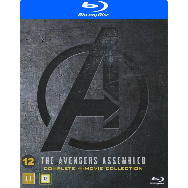 Avengers: 4-Movie Collection (Blu-ray, Begrænset)