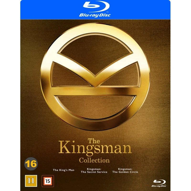 The Kingsman 1-3 (3 Blu-ray)