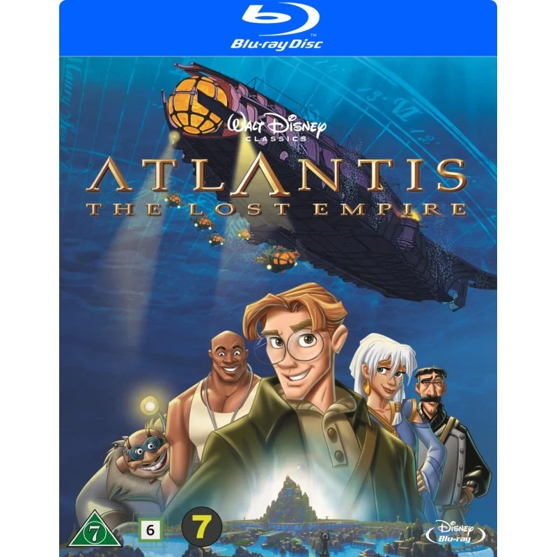 Disney Atlantis: Det Forsvundne Rige – Blu-ray