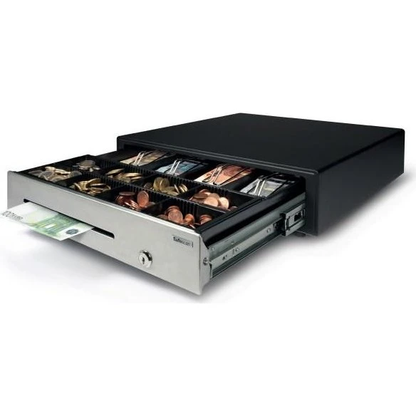 Safescan HD-4141S Kasseskuffe 41x41,5x11,5 cm Sort/Sølv