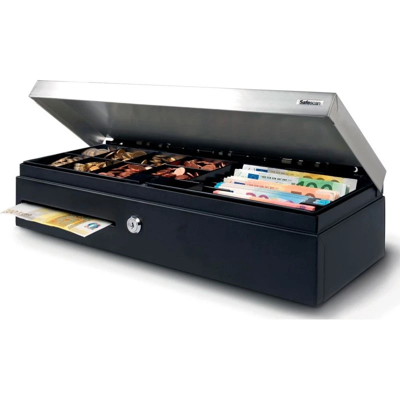Safescan SD-4617S Klapkasseskuffe, sort, 46x17x10 cm