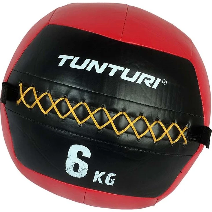 Tunturi Wall Ball 6 kg - Blød Crossfitbold til Hele Kroppen