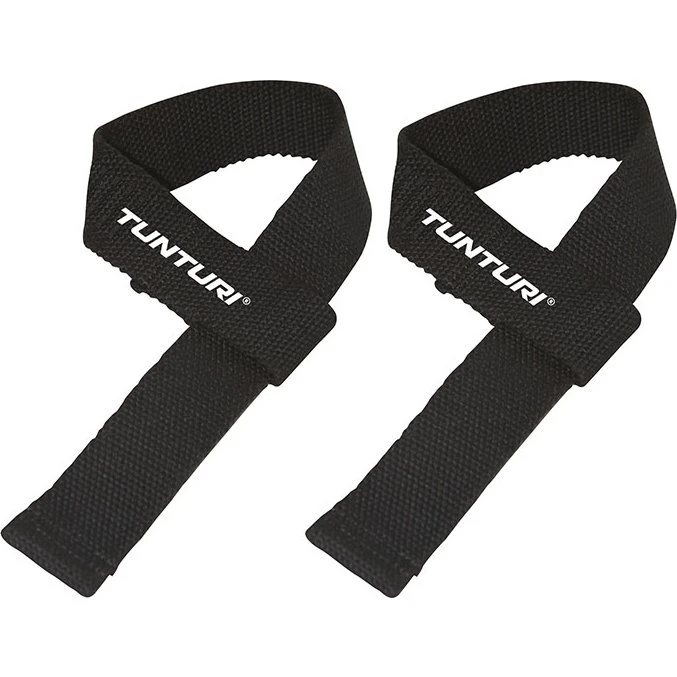 Tunturi Powerlifting Straps – Stærke håndstrimler til ekstra greb og støtte
