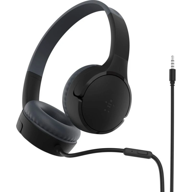 Belkin SoundForm Mini, sort, kablet, 3,5 mm & USB-C