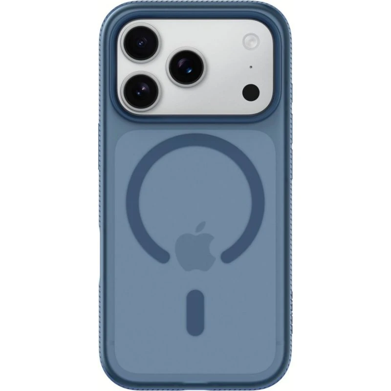 Belkin SheerForce Grip MagSafe Cover - Mørkeblå til iPhone 17 Pro