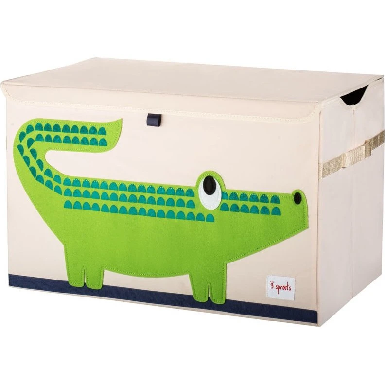 3 Sprouts Krokodille Opbevaringskasse 38x61x37cm