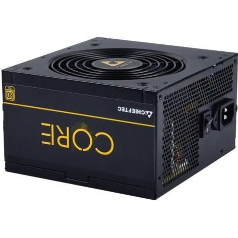 Chieftec Core BBS-600S 600W 80 PLUS Gold Strømforsyning, Sort