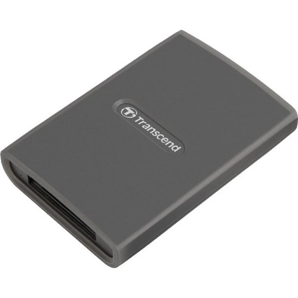 Transcend RDE2 USB-C Kortlæser - Grå