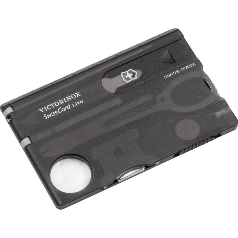 Victorinox SwissCard Lite 13 Funktioner - Sort med Hvid LED