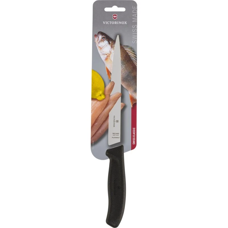 Victorinox Swiss Classic Filetkniv 20 cm, Sort
