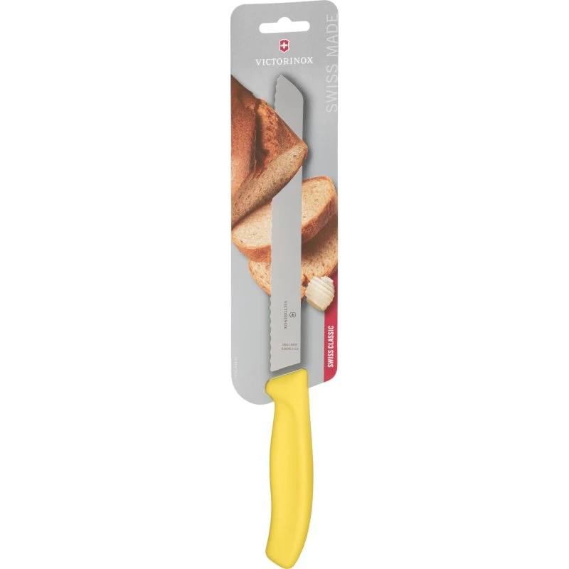 Victorinox Swiss Classic Brødkniv 21 cm Gul