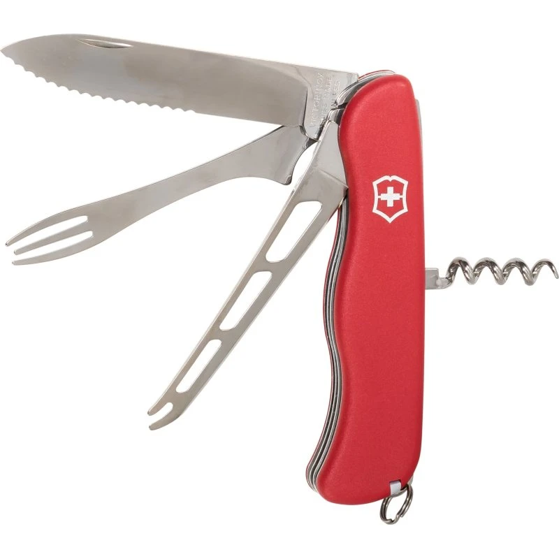 Victorinox Cheese Master Lommekniv, Rød, 111 mm, 8 Funktioner