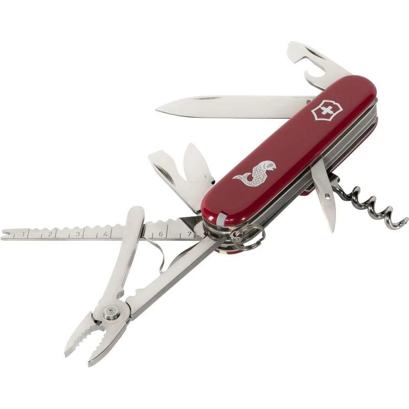 Victorinox Angler Lommekniv, Rød, 19 Funktioner, 91 mm