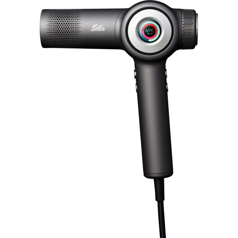 Solis AirVolution Hårtørrer, 1600W, Sort, 4 Programmer