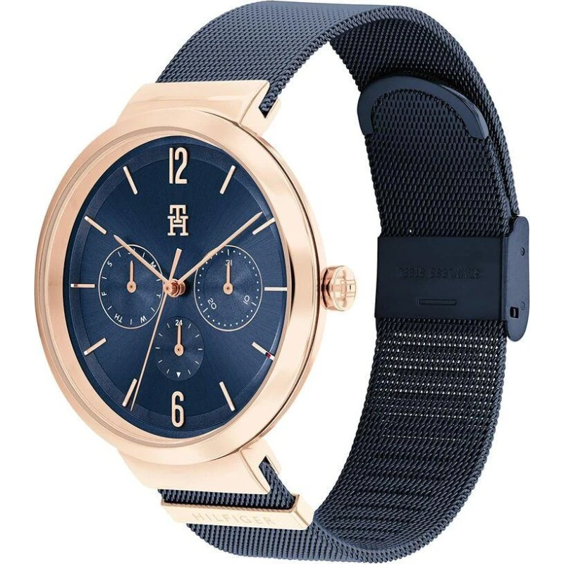 Tommy Hilfiger Dameur 1782541, blå skive, Ø 40 mm