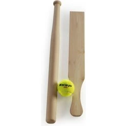 Baseballsæt – 2 bat og 1 bold