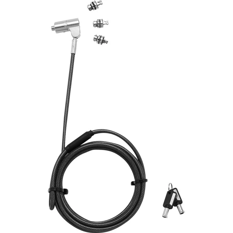 Dicota Security Lock Exchangeable T/N/W Head, 2 m, antracit