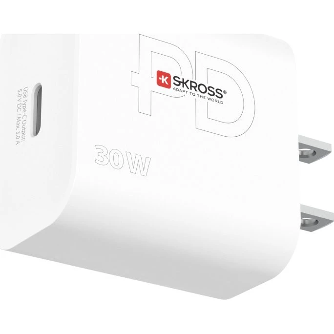 SKROSS Power Charger US/Japan mfl. USB-C PD 30W