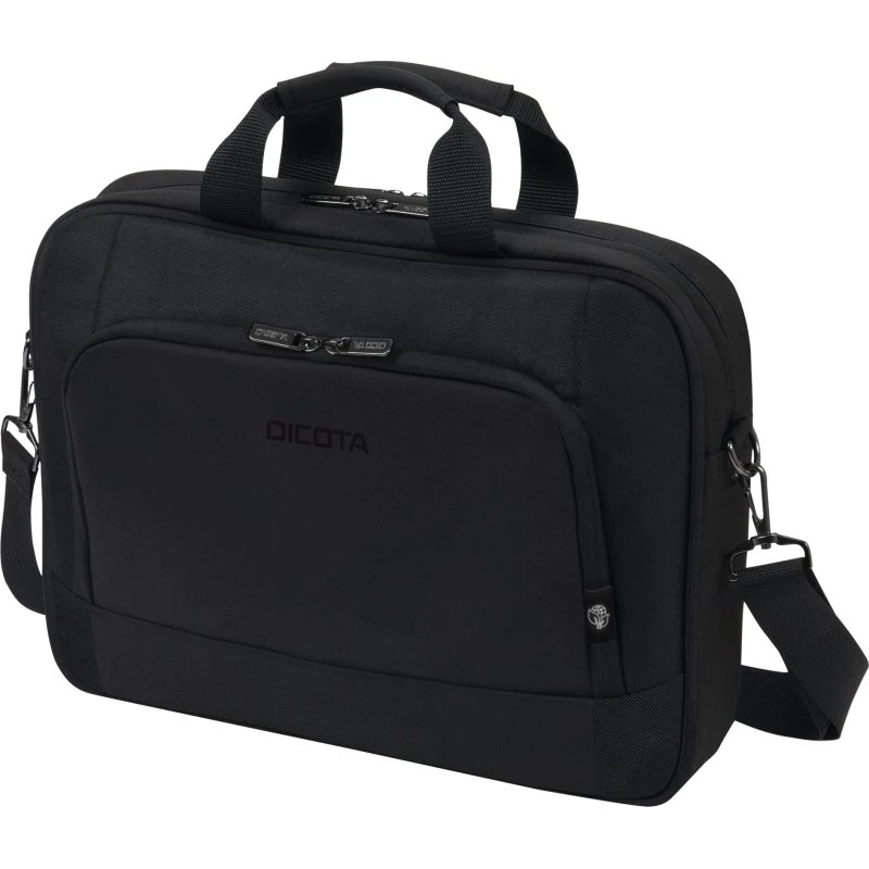 Dicota Eco Bæretaske 15,6" Sort 300D RPET