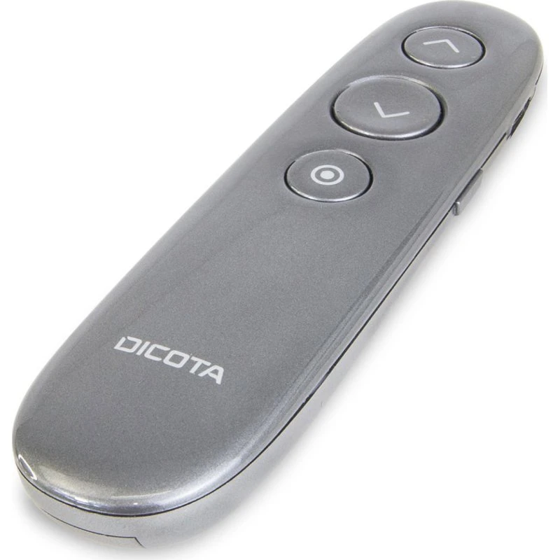 Dicota Trådløs Virtual Presenter (USB-C/USB-A), Grå