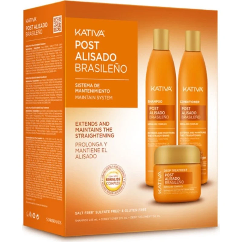 Kativa Brasiliansk Glattesæt 2x225ml + 150ml