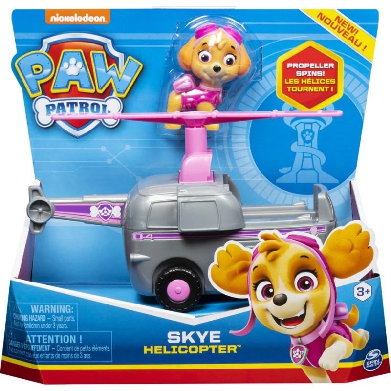 Paw Patrol Skye Helikopter med Figur (3 år+)