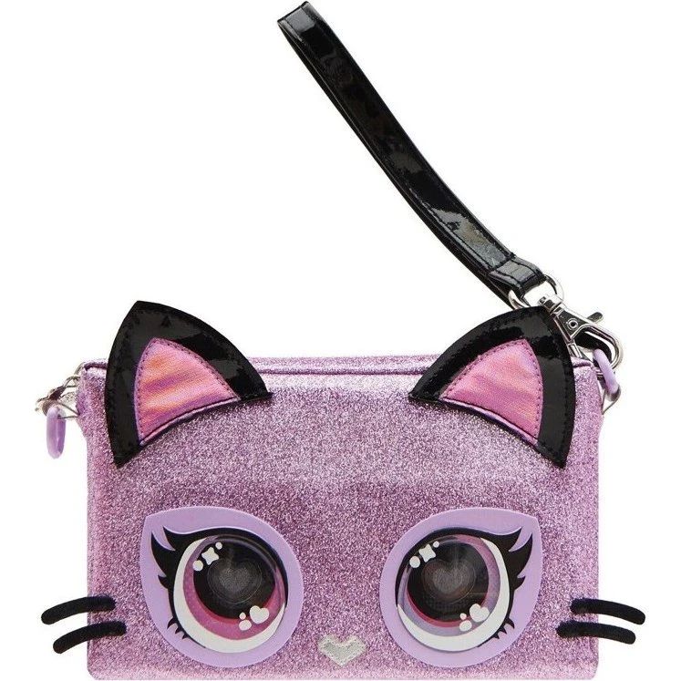 Purse Pets Glitter Håndledstaske - Kitty, 4+ år