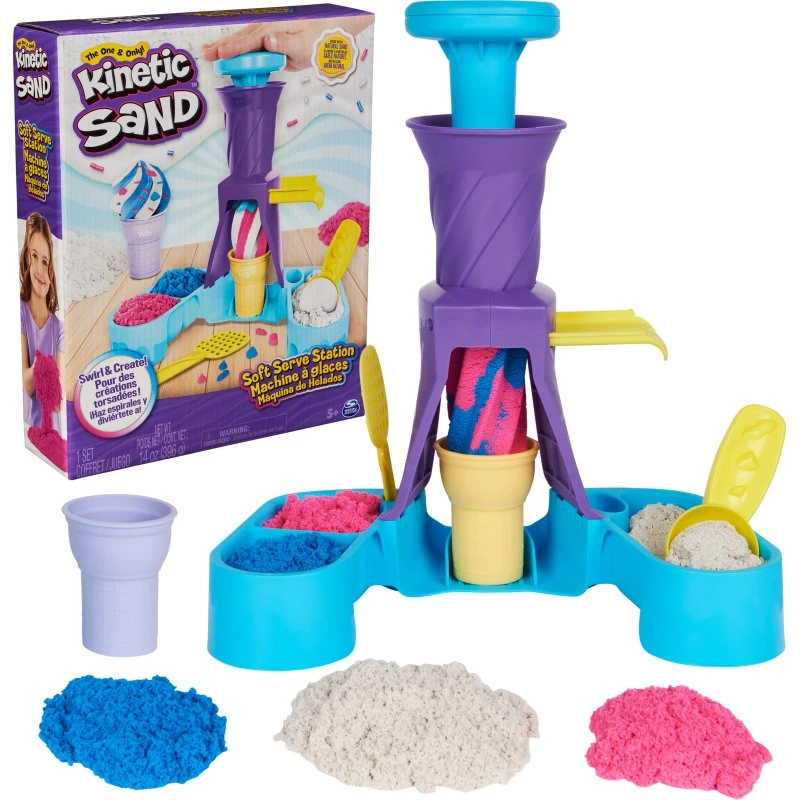 Kinetic Sand Soft Serve Station – 3+ år