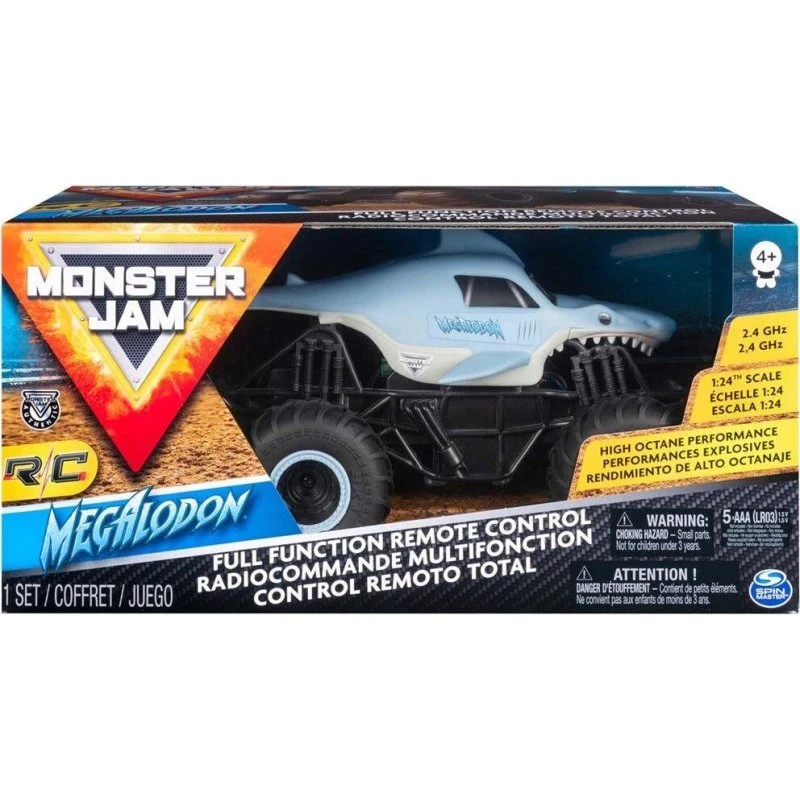 Monster Jam RC Megalodon 1:24, Fjernstyret Monster Truck