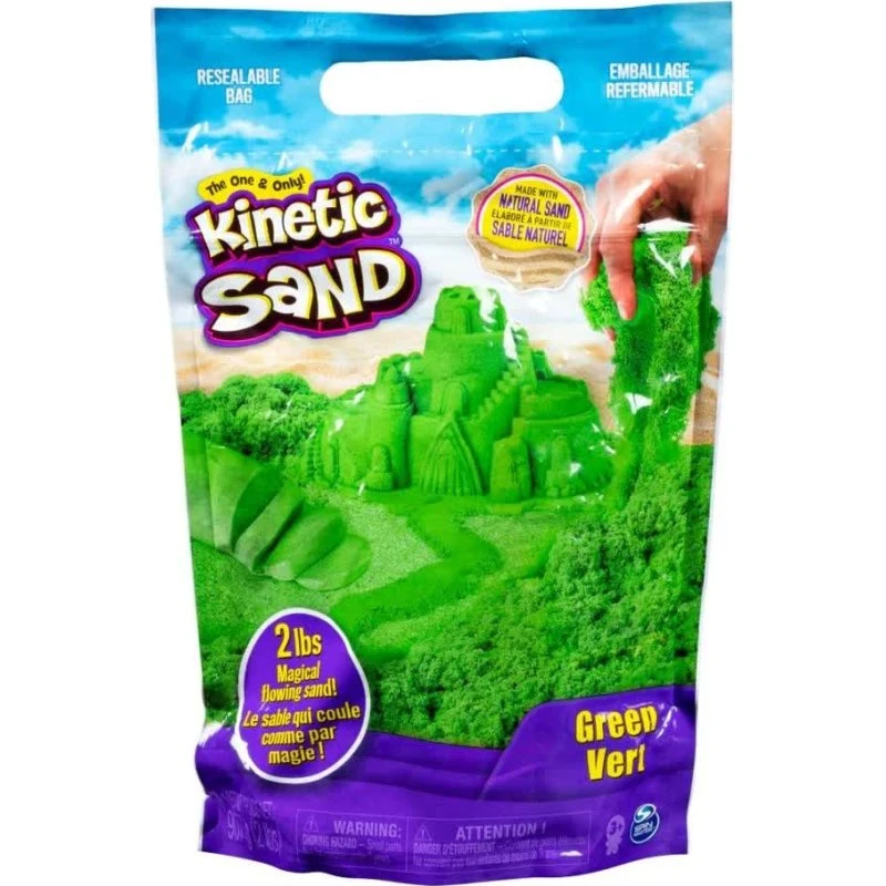 Kinetic Sand Grøn 900g