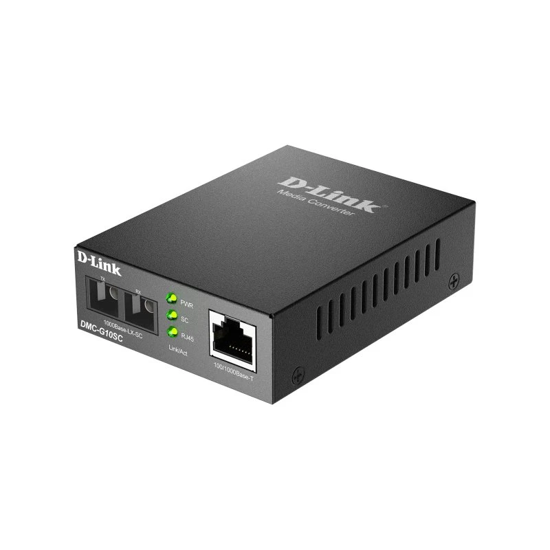 D-Link DMC-G10SC 1GbE Single-mode Media Converter (10 km)