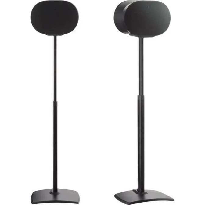 SANUS Gulvstander Justerbar for Sonos Era 300 (Sort, 2 stk)