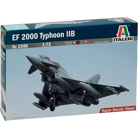 Italeri EF 2000 Typhoon Modelfly Byggesæt 1:72