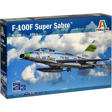 Italeri F-100F Super Sabre 1:72 Byggesæt