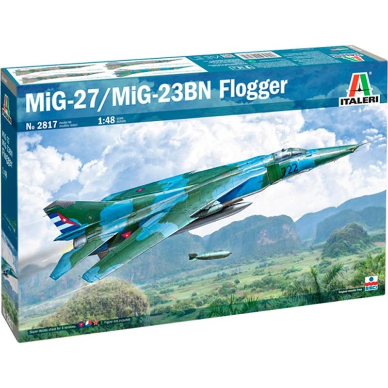 Italeri 1:48 MiG-27/MiG-23BN Flogger Modelfly