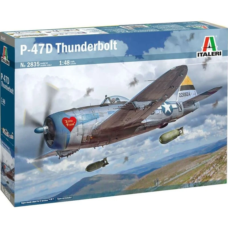 Italeri P-47D Thunderbolt 1:48 Byggesæt