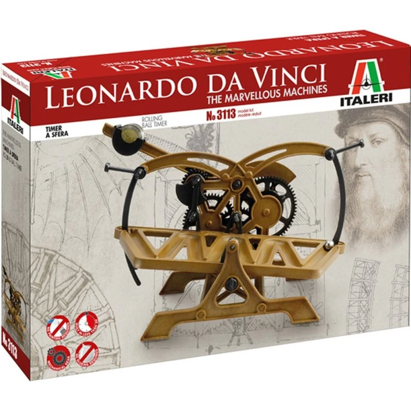 Italeri The Da Vinci Rolling Ball Timer, Modelsæt