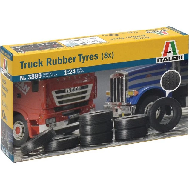 Italeri Truck Rubber/Dæk 1:24