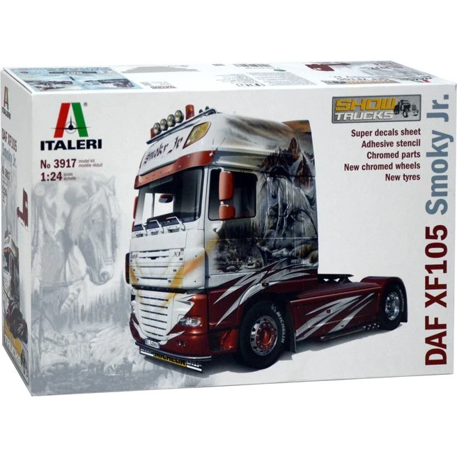Italeri DAF XF105 Smoky JR 1:24 Modellastbil
