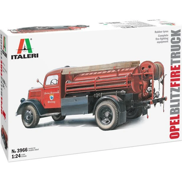 Italeri Open Blitz Brandbil Model 1:24