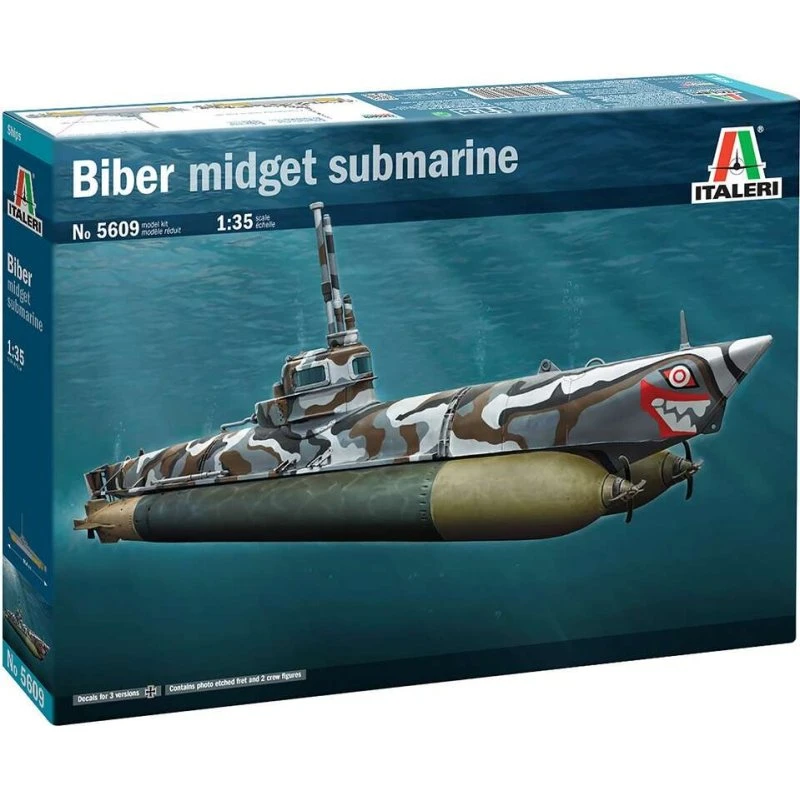 Italeri U-Boot Biber 1:35 Byggesæt