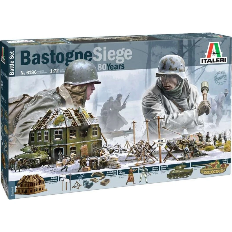Italeri 6186 Bastogne 80th Byggesæt 1:72