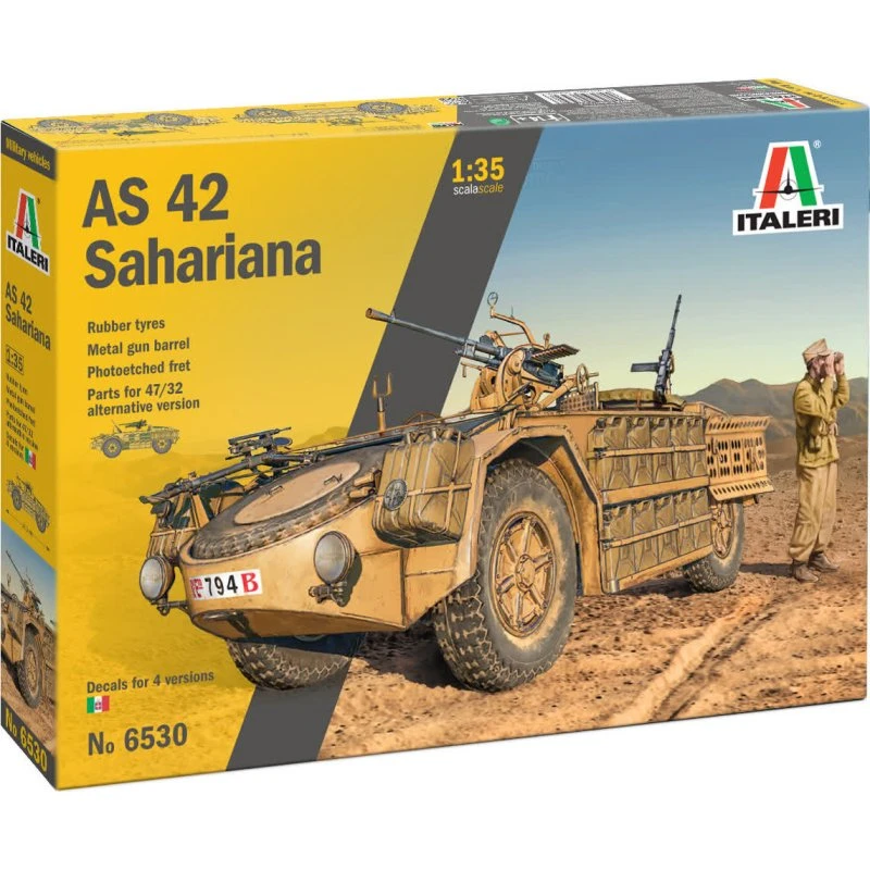 Italeri AS 42 Sahariana 1:35 Modelbyggesæt