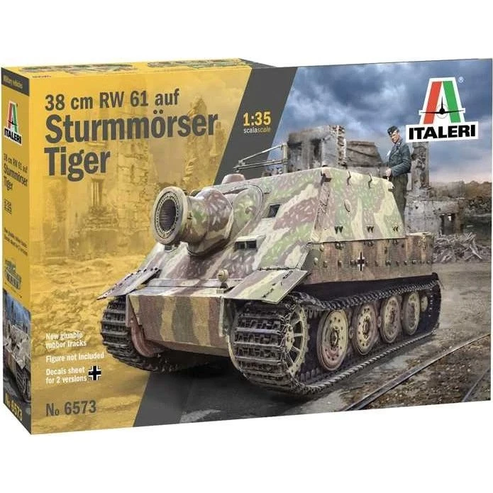 Italeri 6573 Sturmmorser Tiger 1:35 Byggesæt